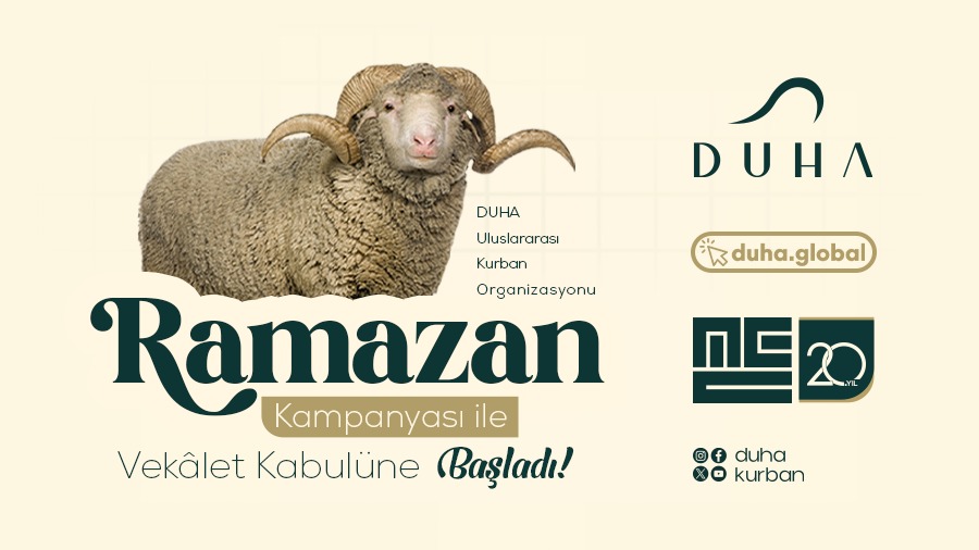 DUHA Uluslararası Kurban Organizasyonu Vekâlet Kabulüne Başladı