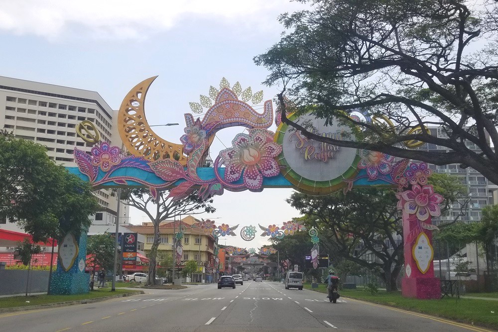 Singapur da Ramazan Bayramı coşkusu