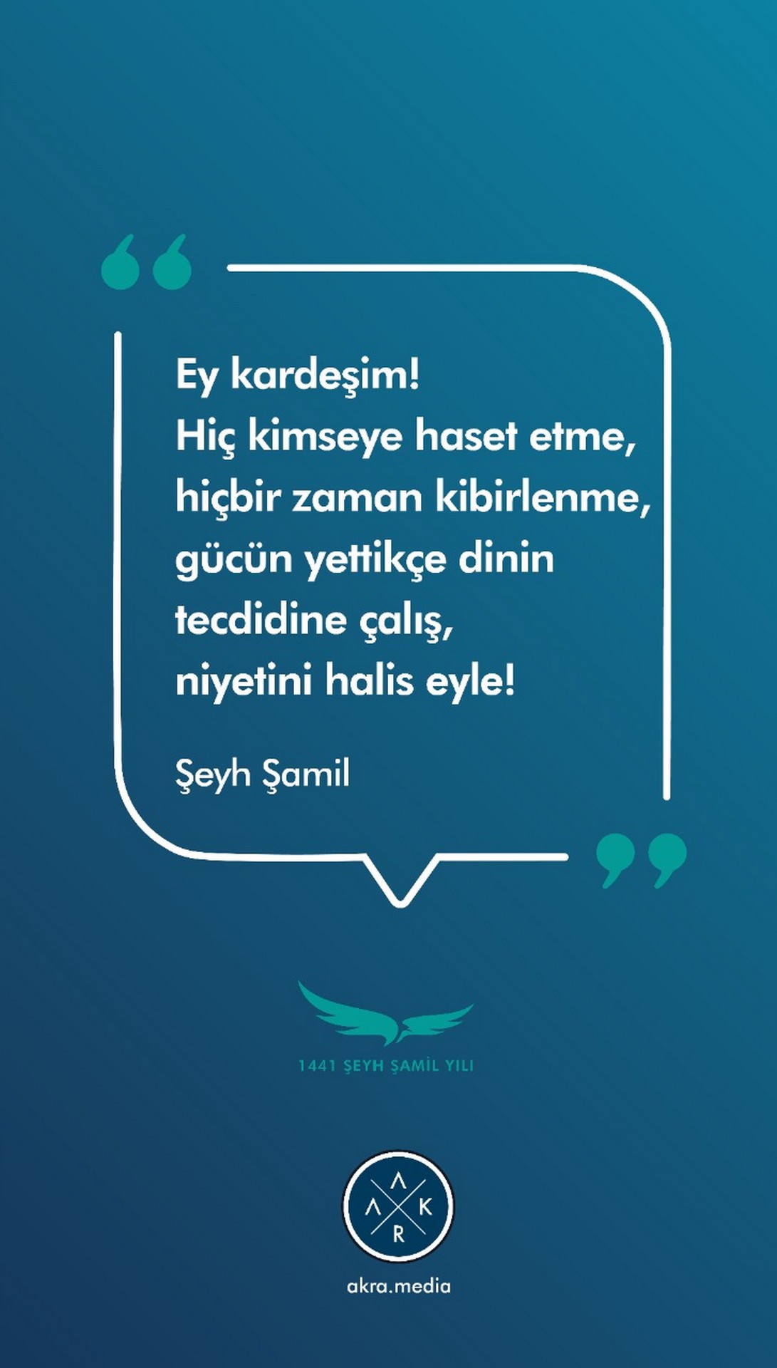 Şeyh Şamil'in Sözleri