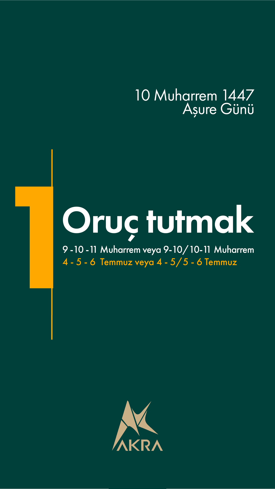 1447 AŞURE GÜNÜ FIRSATLARI