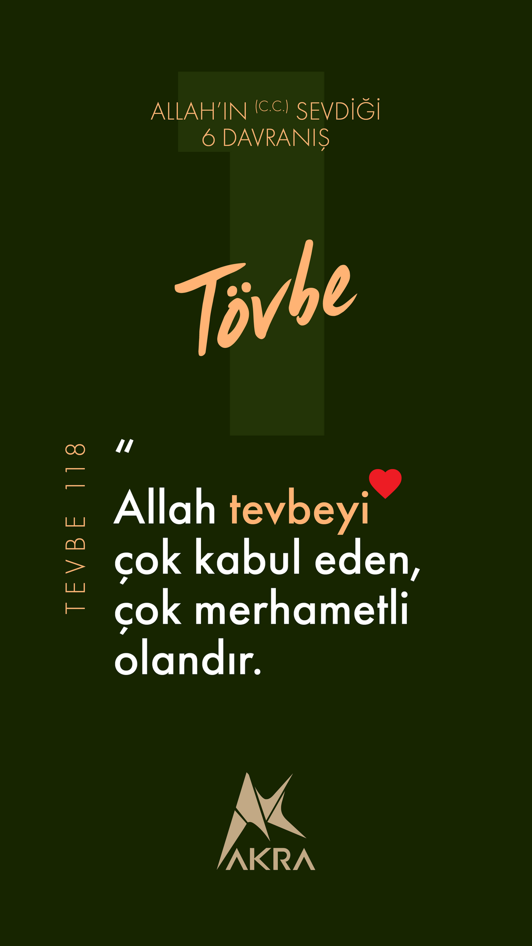 Allah'ın Sevdiği 6 Davranış