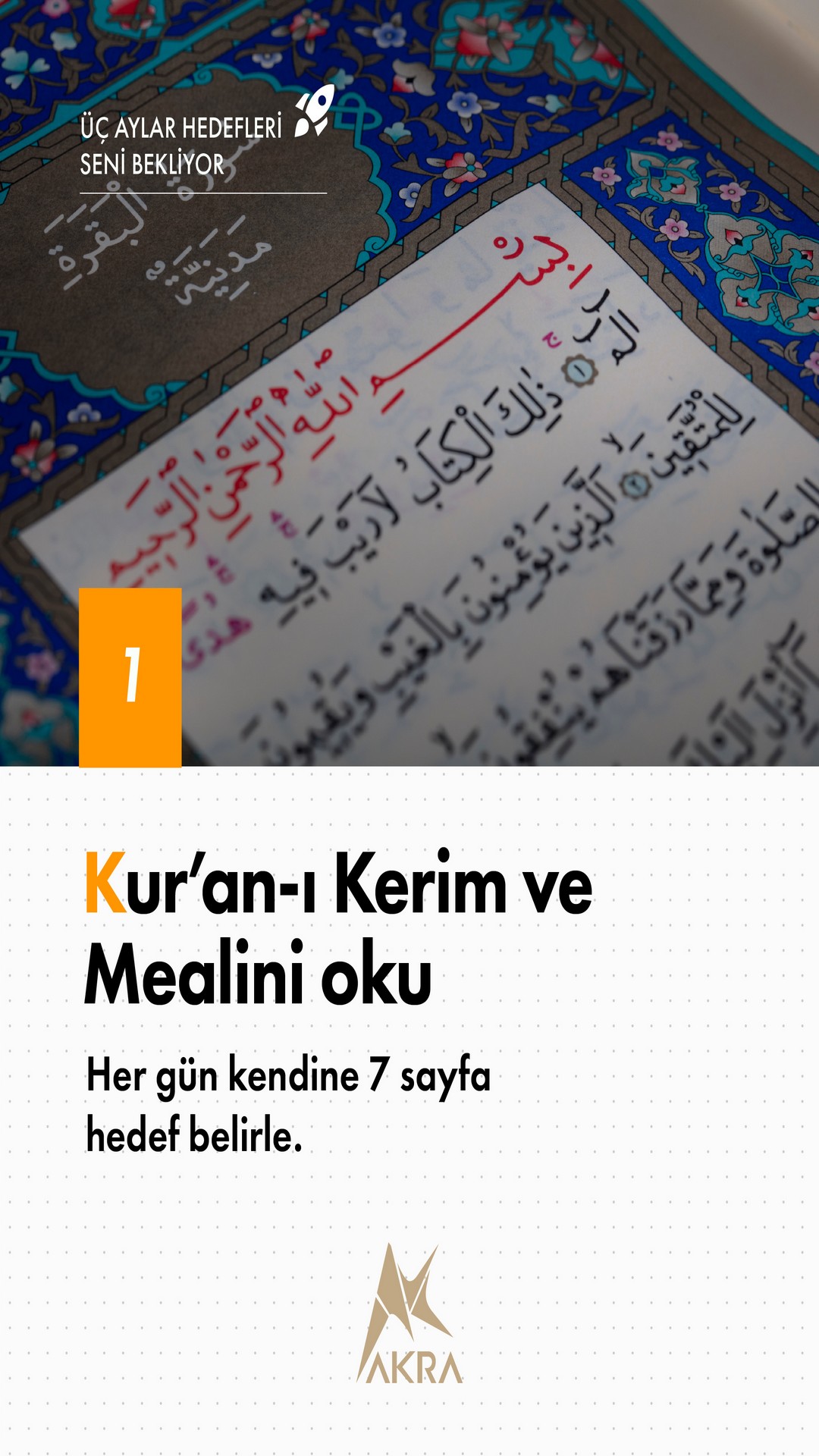 ÜÇ AYLAR HEDEFLERİ