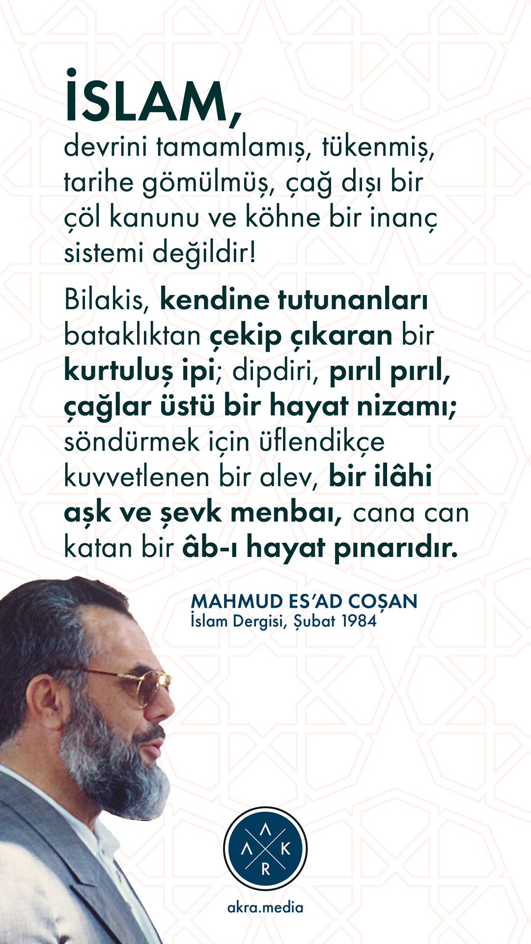 MAHMUD ES'AD COŞAN