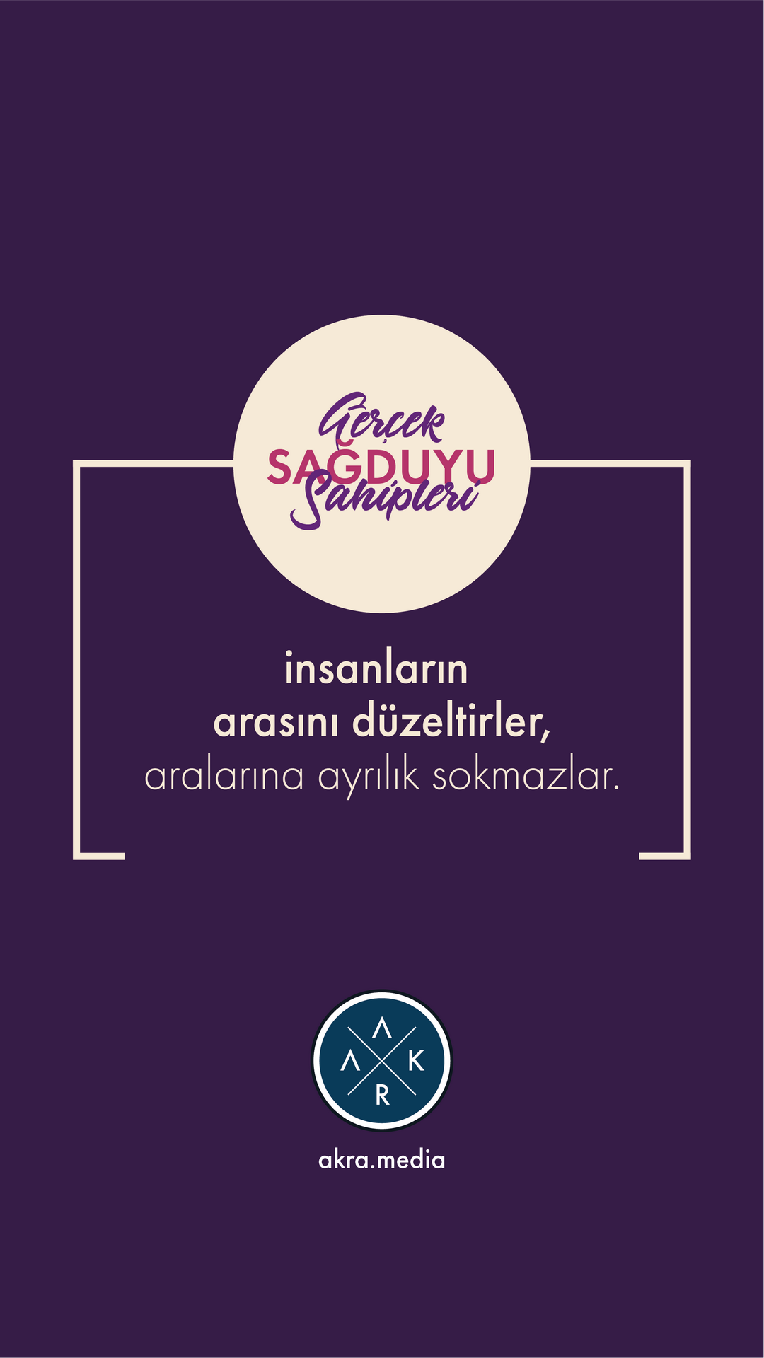 GERÇEK SAĞDUYU SAHİPLERİ